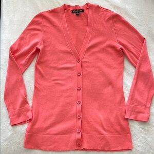 Chadwicks Coral Cardigan Sweater